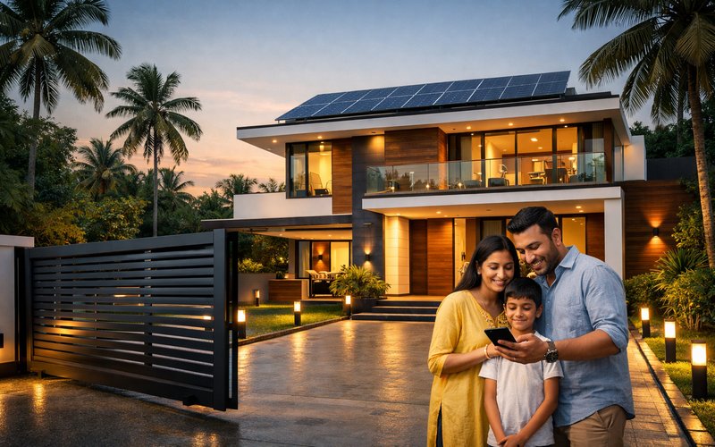 Smart home automation Kerala